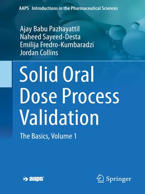cover image of Solid Oral Dose Process Validation